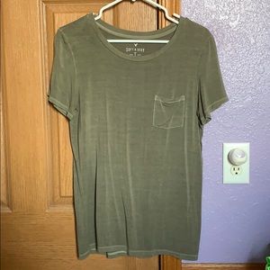 American Eagle Soft and Sexy Pocket Tee